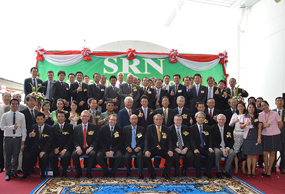 Opening ceremony of the new factory SRN SOUND PROOF CO,. LTD. บริษัท เอส อาร์ เอ็น ซาวด์ พรู๊ฟ จำกัด